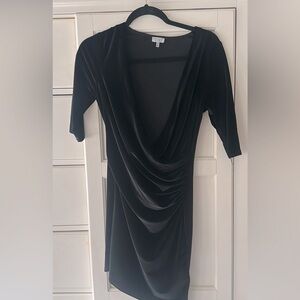 Velvet mini dress